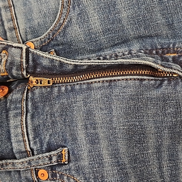 Madewell - 10" High Rise Skinny Blue Denim Jeans Brockton Wash - 28 - Like New! - Picture 6 of 11